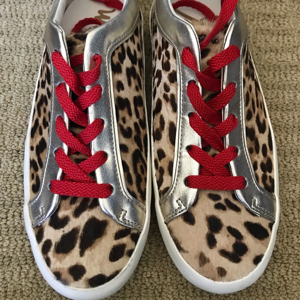 Sam Edelman Leopard Sneakers